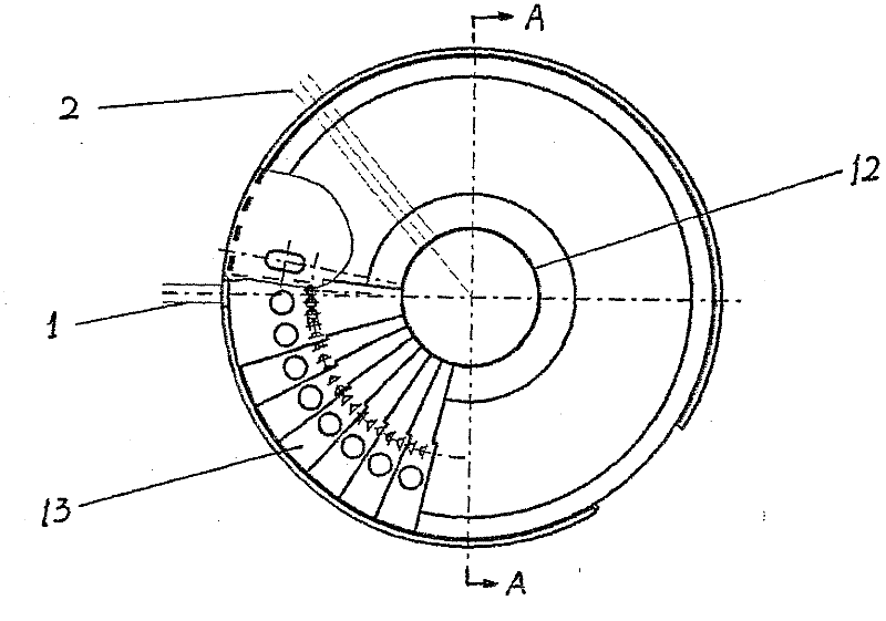 Neutron monochromator shielding device