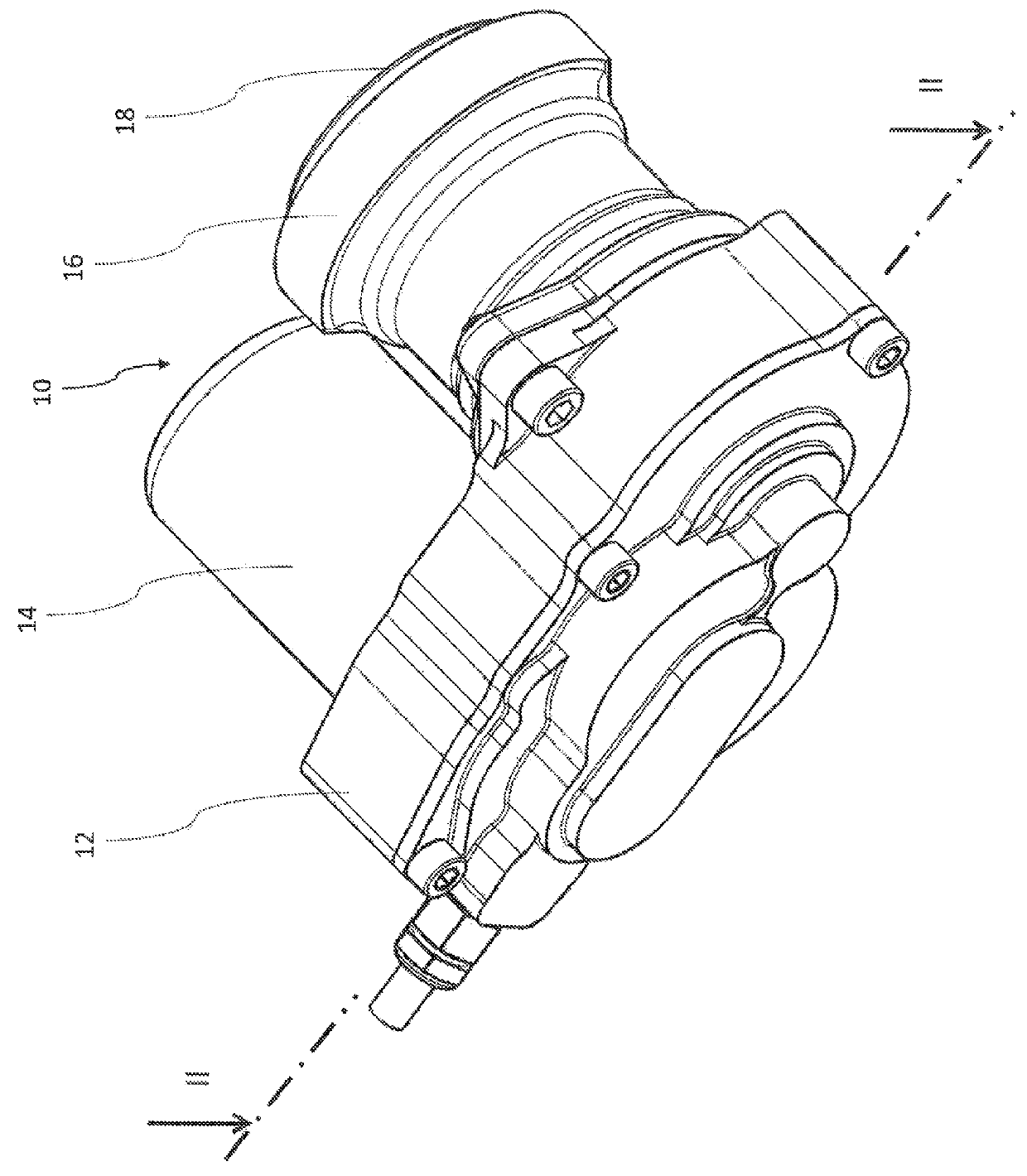 Electromechanically actuable motor vehicle brake with selective self-locking