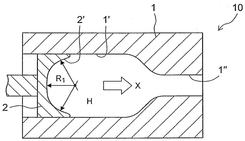 Forward extrusion forging apparatus and forward extrusion forging method