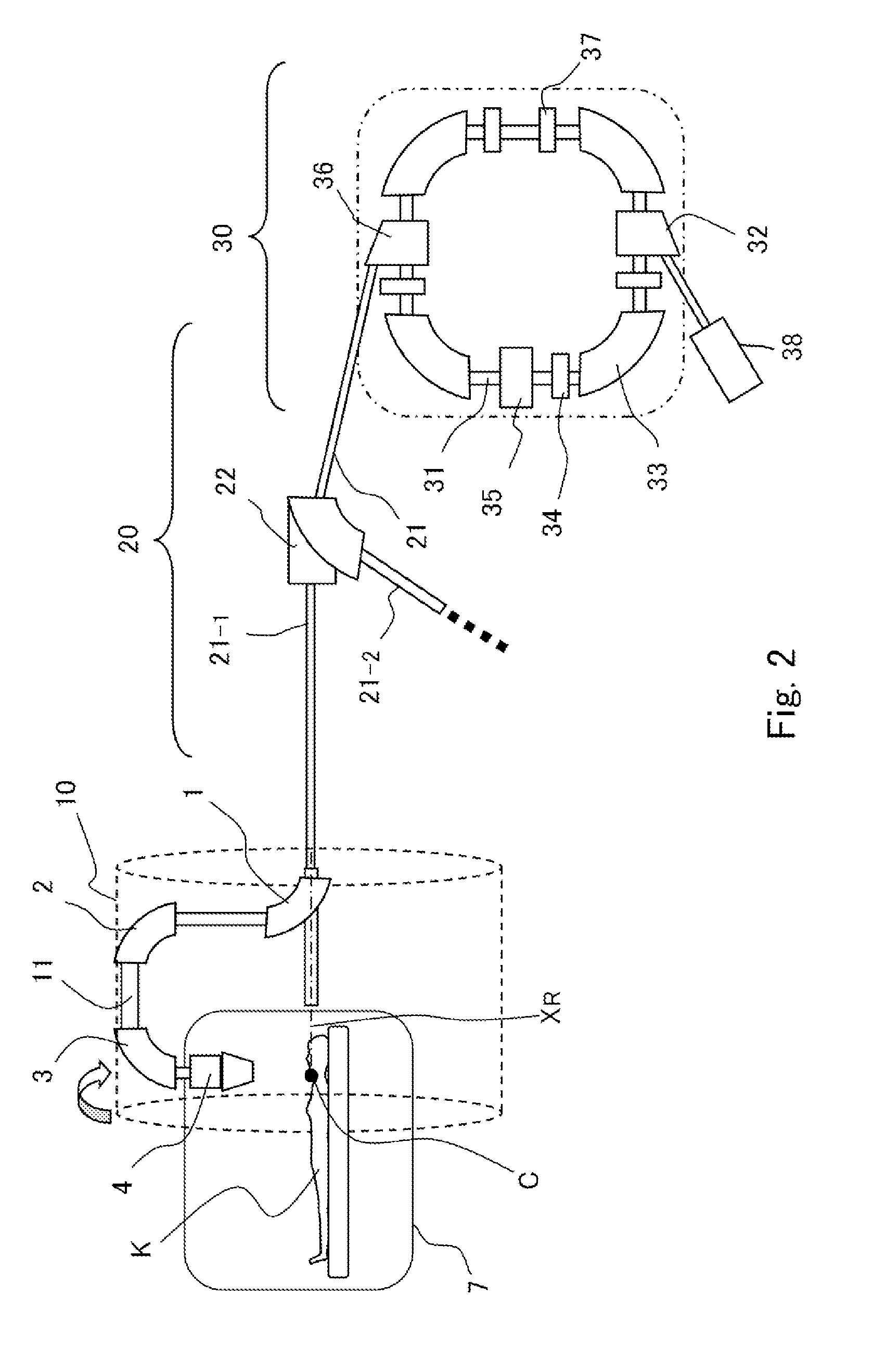 Particle therapy apparatus