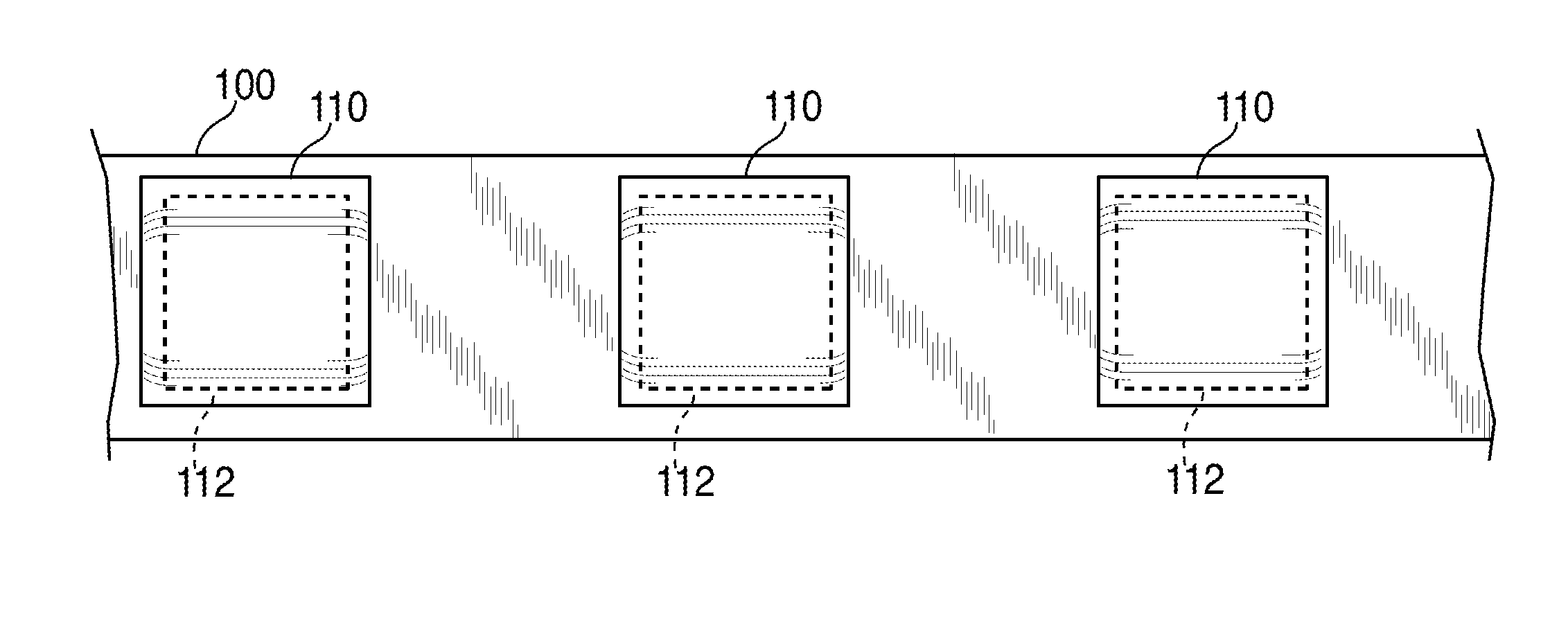 Laminated roll of sealed graphite pouches and methods for making the same