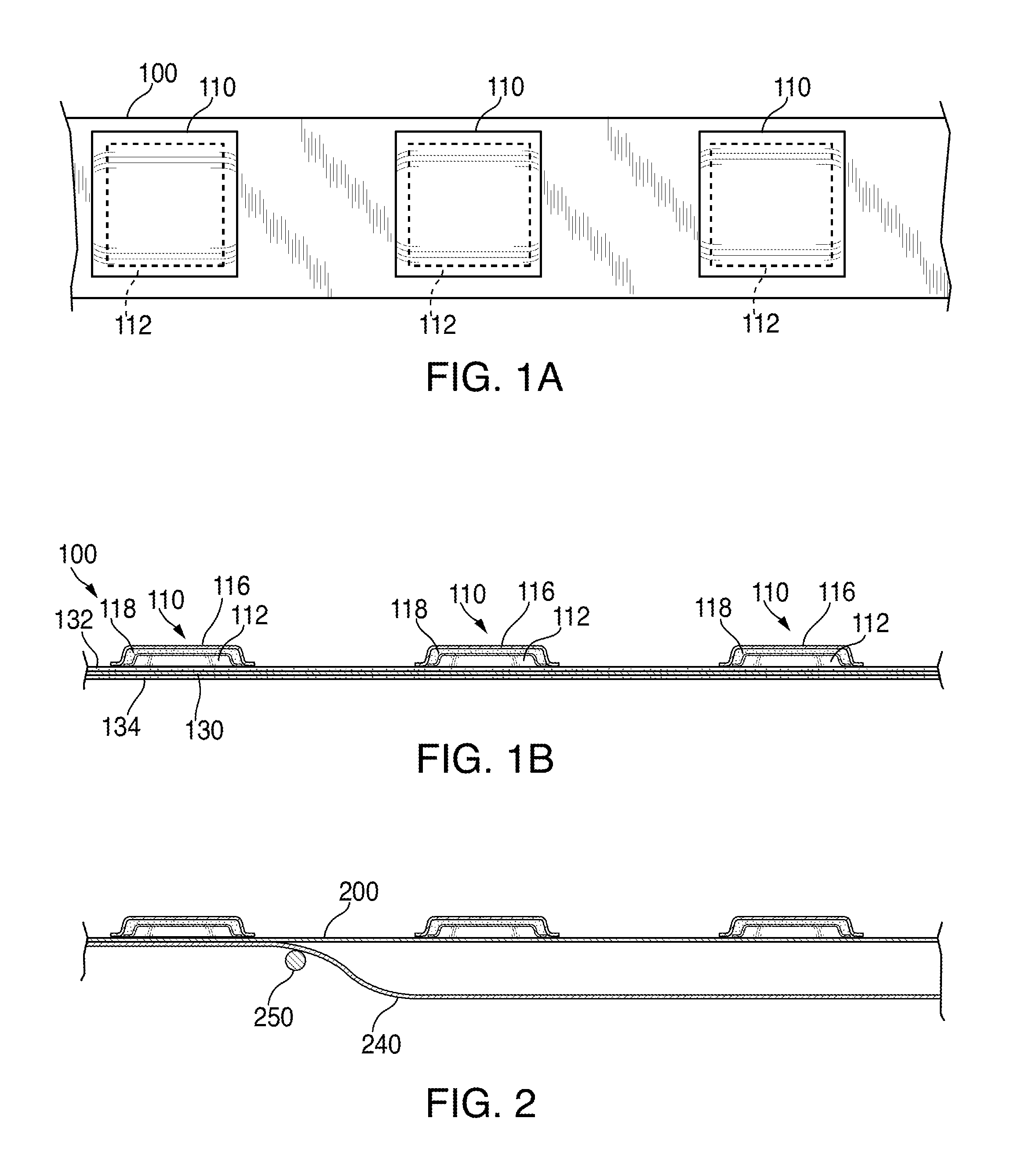 Laminated roll of sealed graphite pouches and methods for making the same