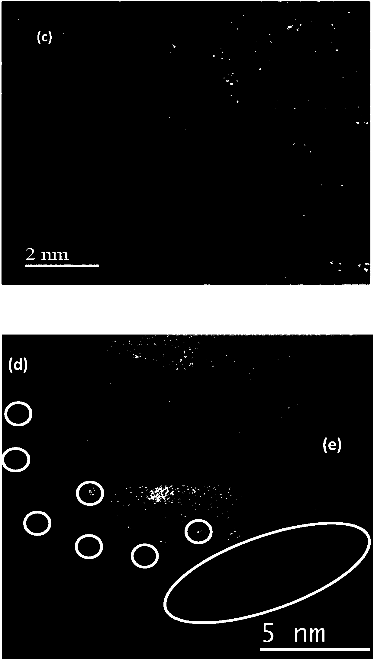 Monoatomic dispersed noble metal catalyst and application thereof