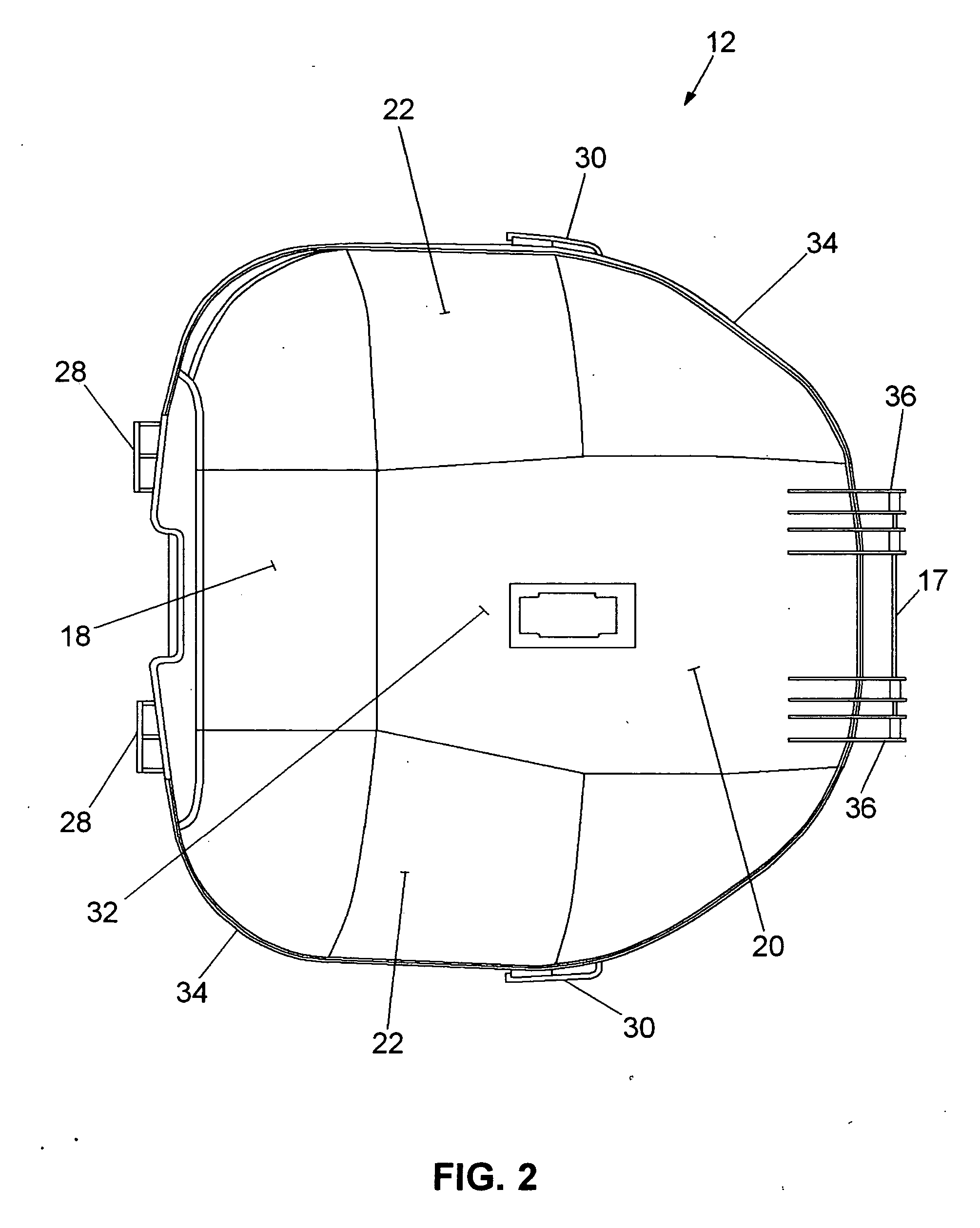 Infant swing seat