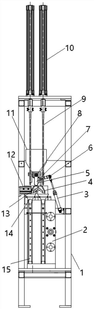 Automatic filling machine for multiple tube shells