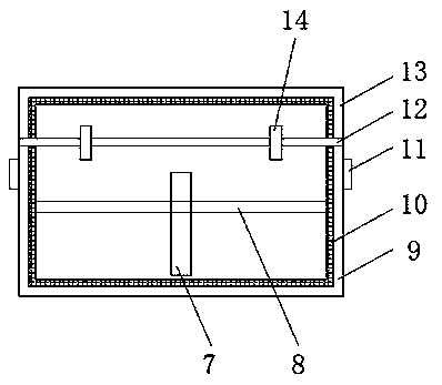 Safe fruit storage device for refrigeration house