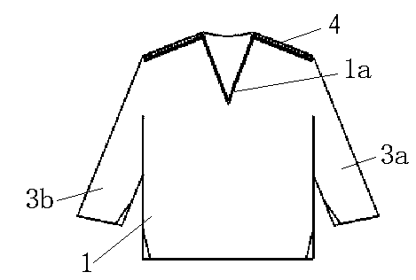 Reverse-wearing type patient garment for pacemaker implantation patient