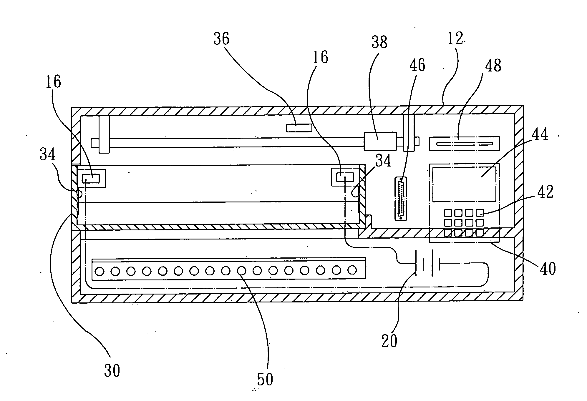 Automatic inspection and imaging electrophoresis device