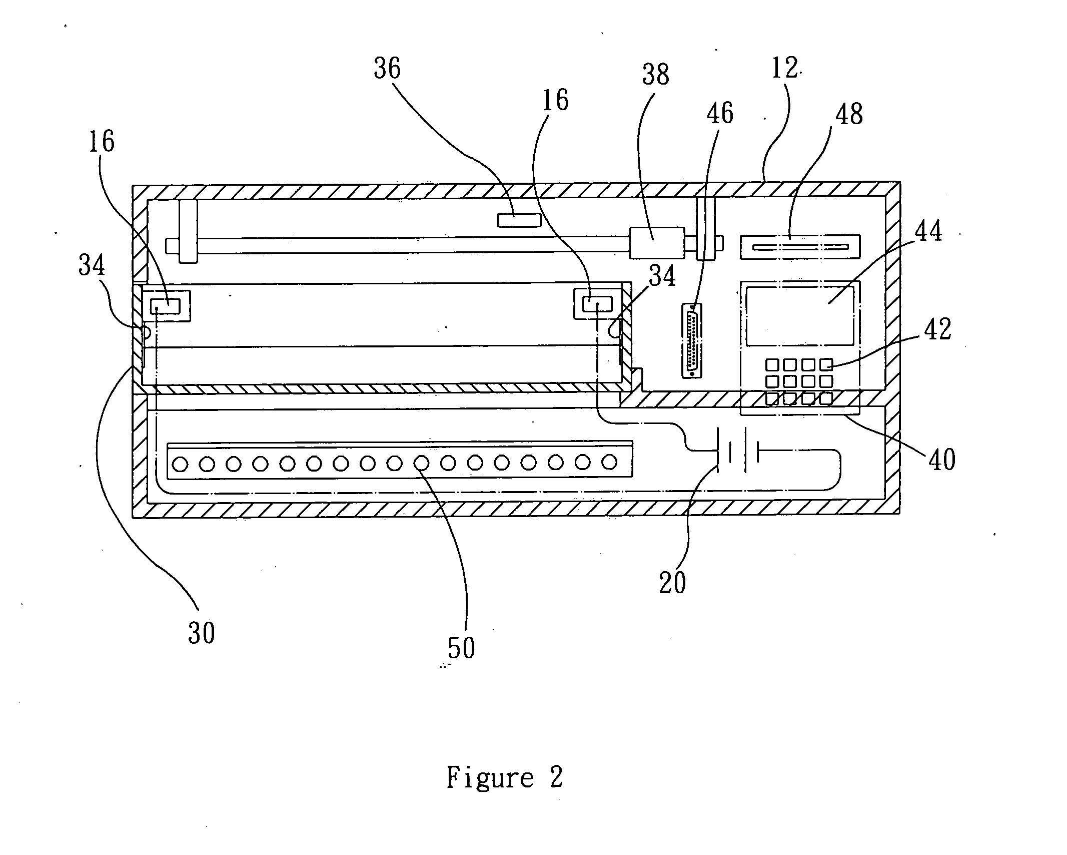 Automatic inspection and imaging electrophoresis device