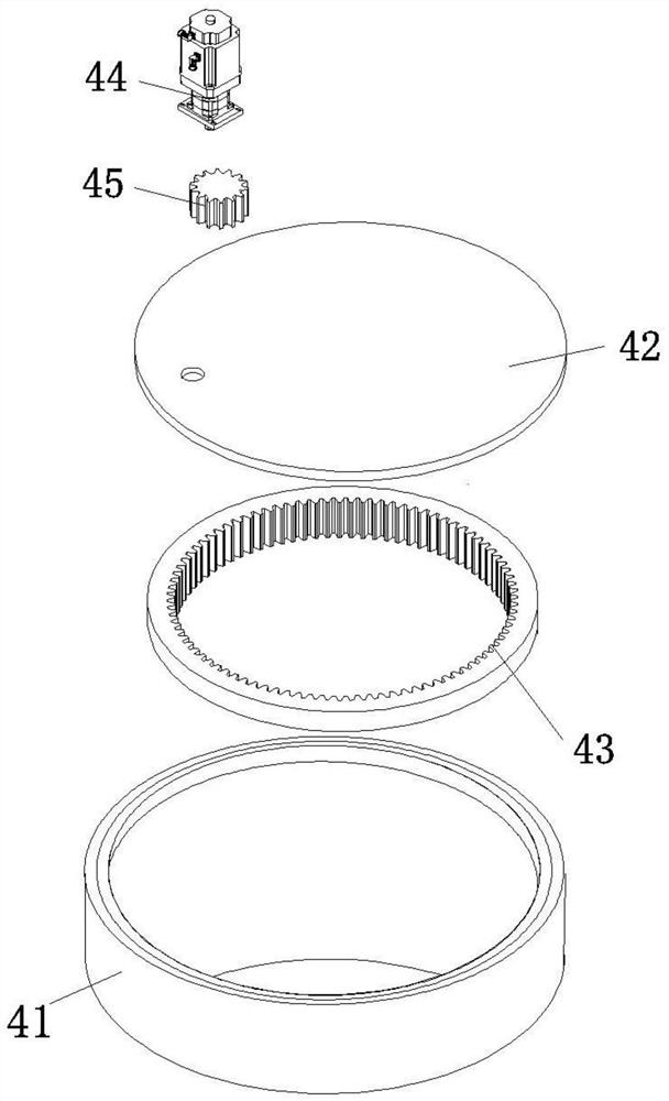 Waste secondary machining device for stamping equipment