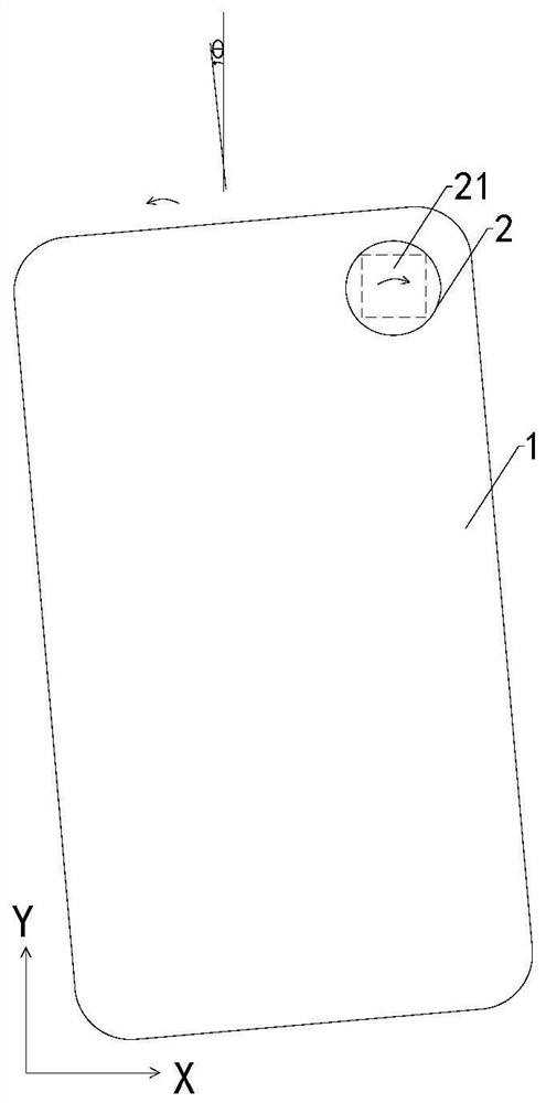 Camera module, electronic equipment and optical anti-shake method thereof