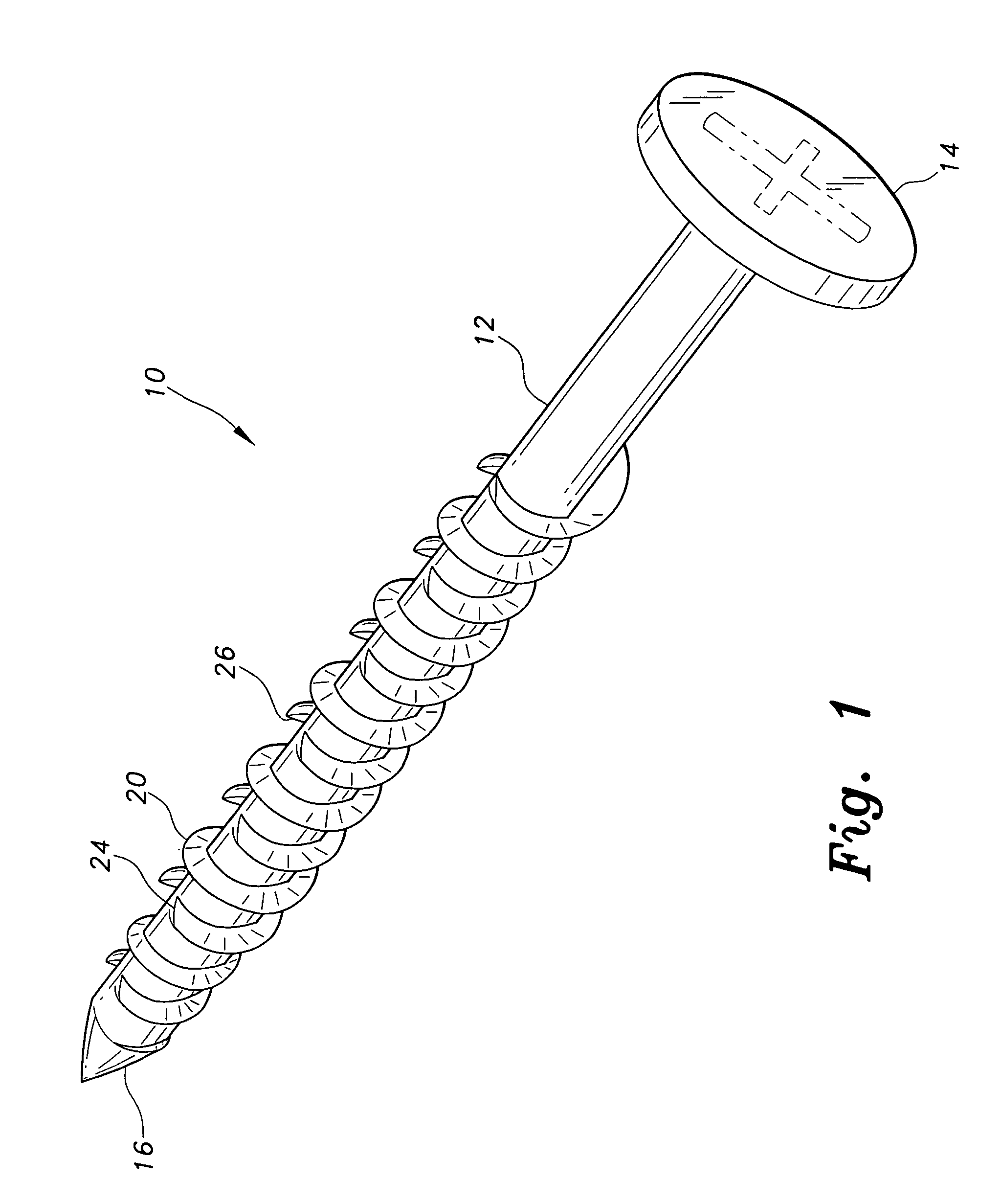 Reverse barb system for screws and nails