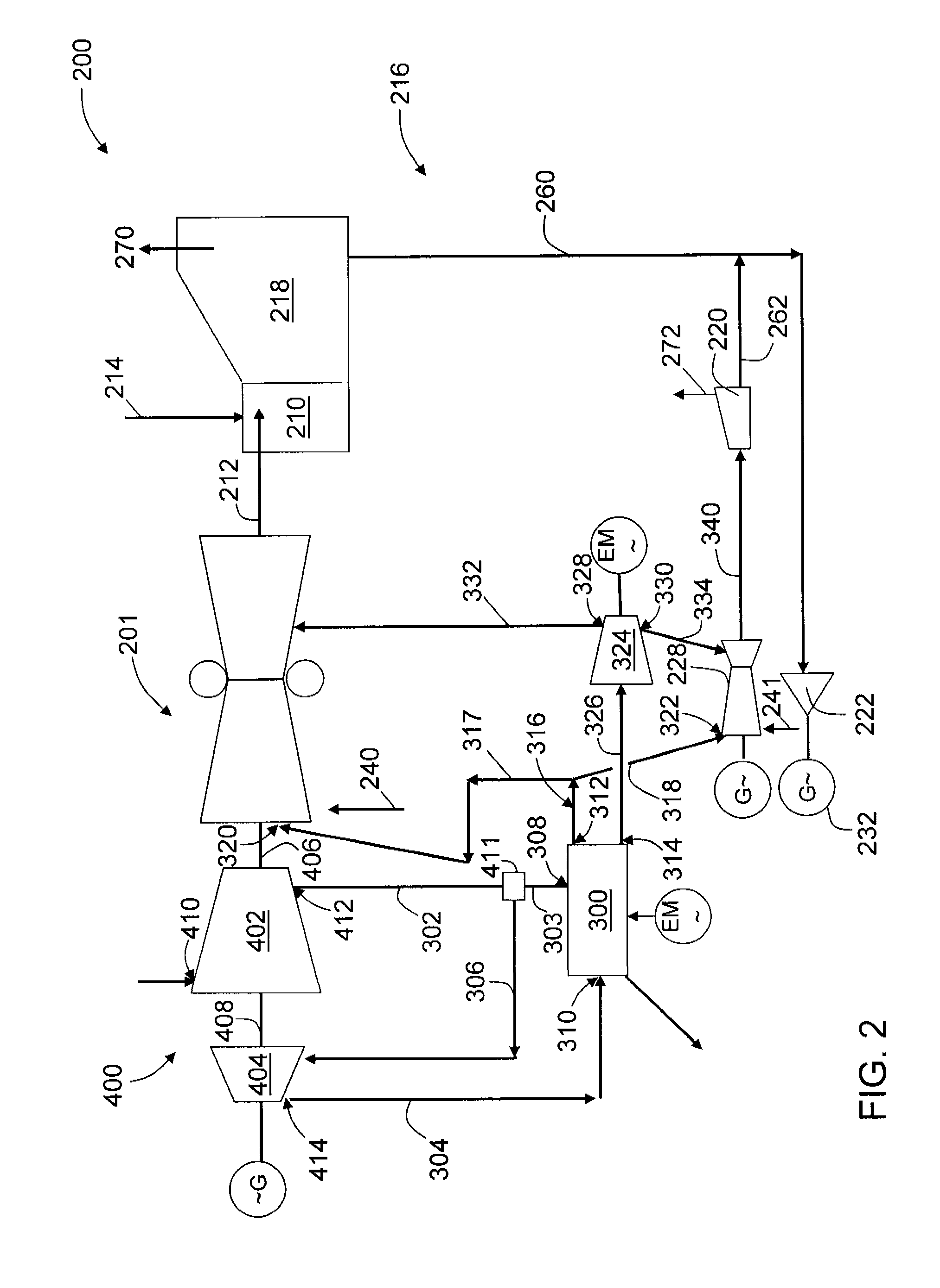 Method and system to facilitate combined cycle working fluid modification and combustion thereof