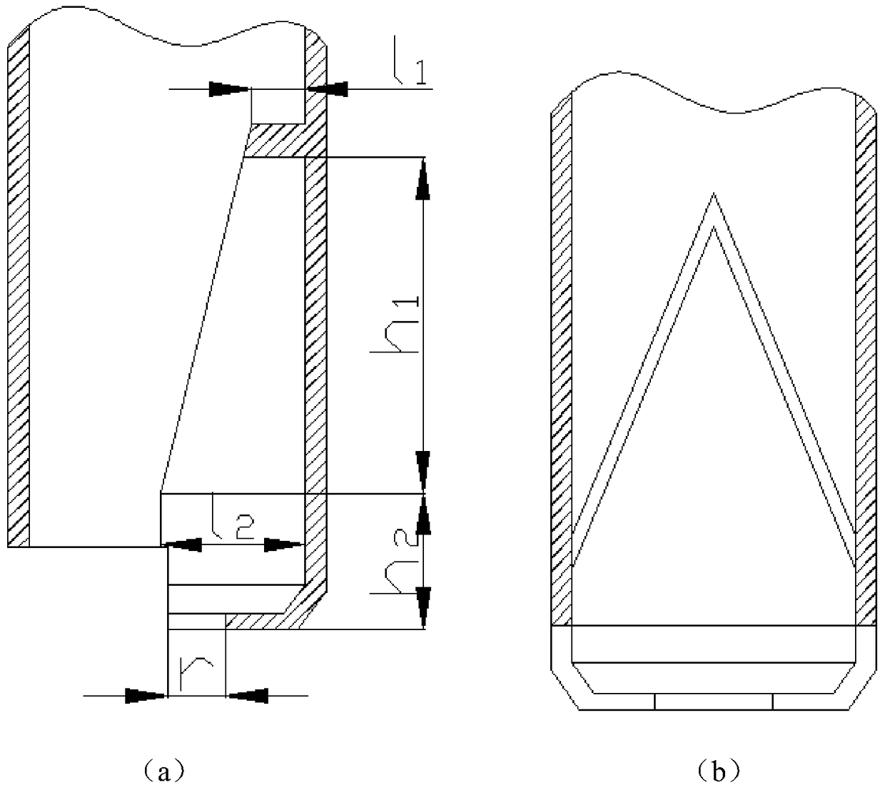 A device for nitrogen arc in-situ metallurgy pre-laying nitride to realize nitrogen increase on steel surface