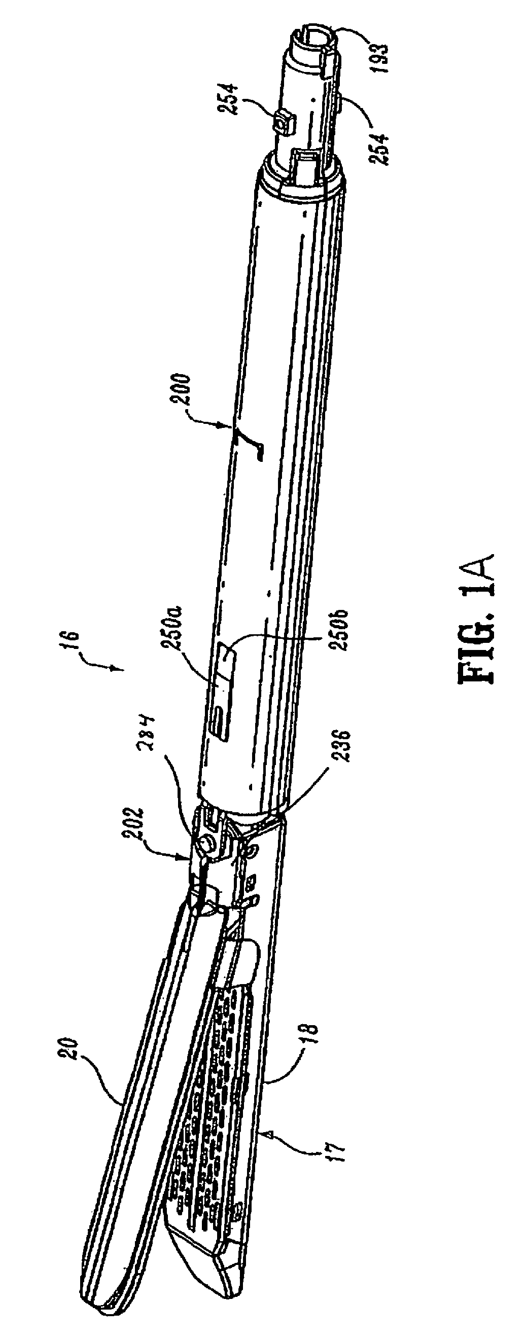 Surgical instrument having a plastic surface