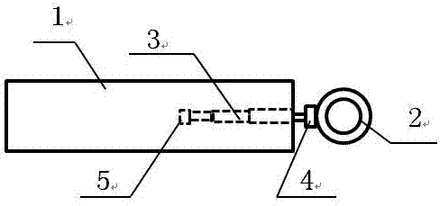 Integrated solar streetlamp with automatically-adjusted inclination angle