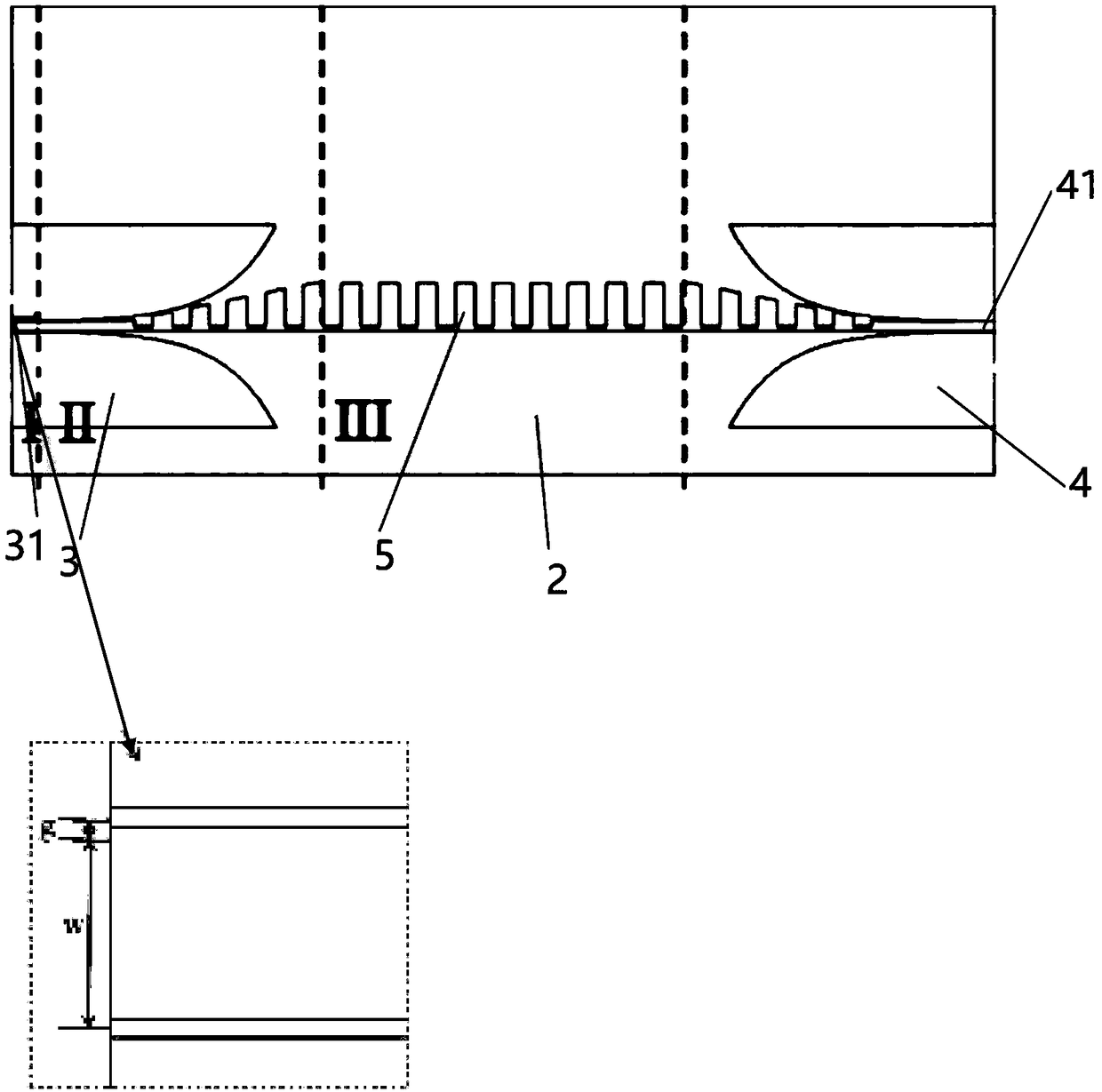 Terahertz cooking oil detection chip and cooking oil detection method