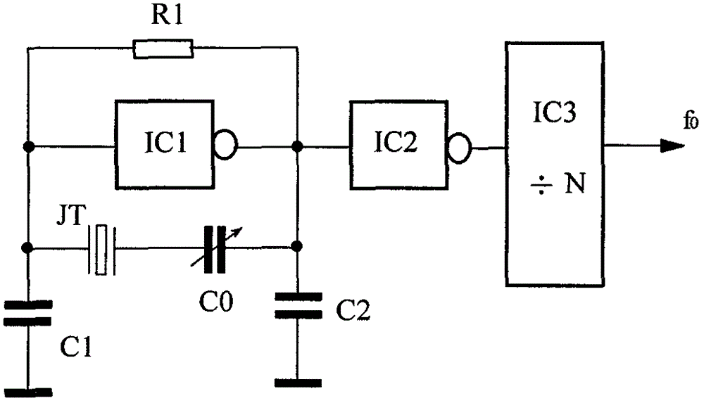 DC low-voltage power supply injection locking power synthesis dimming fluorescent lamp