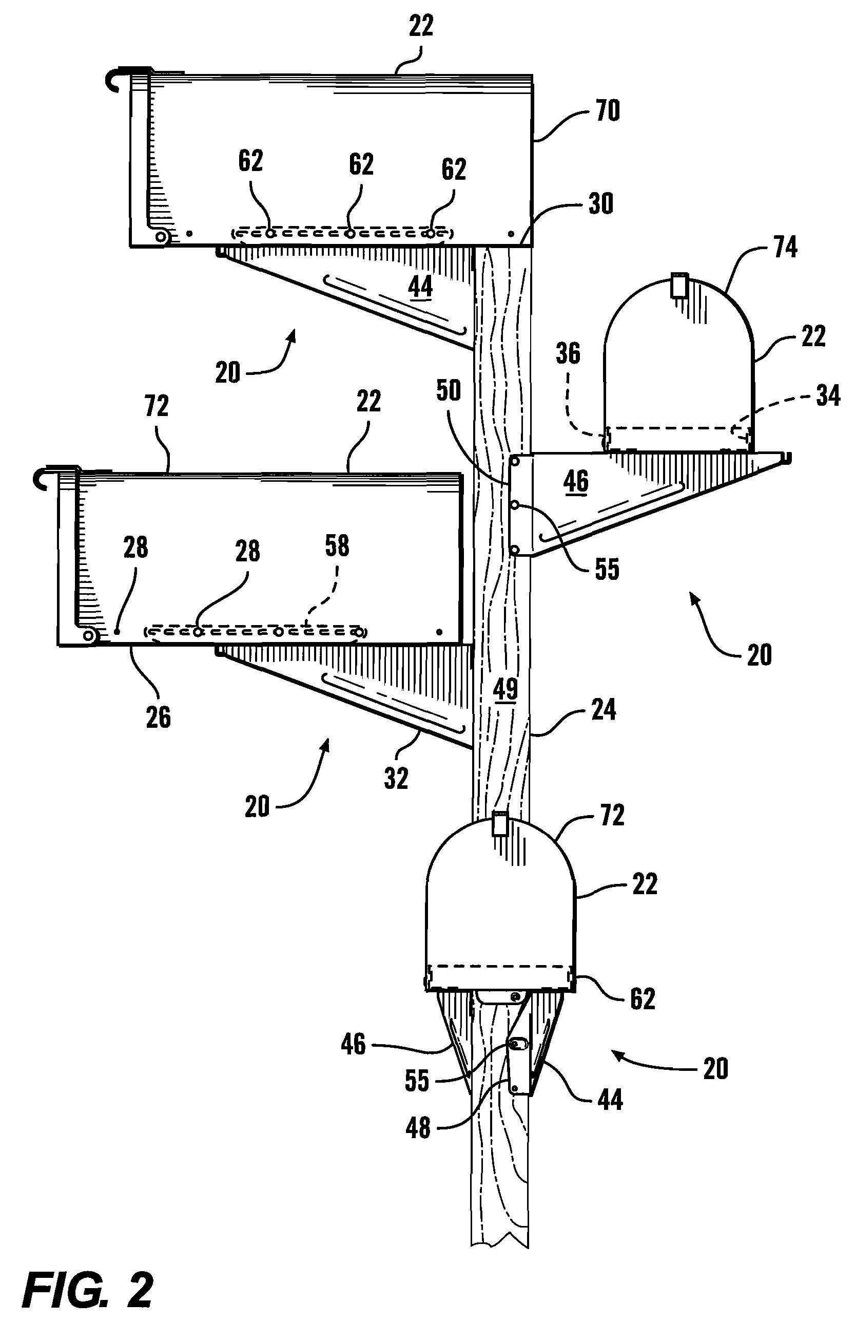 Universal mounting assembly