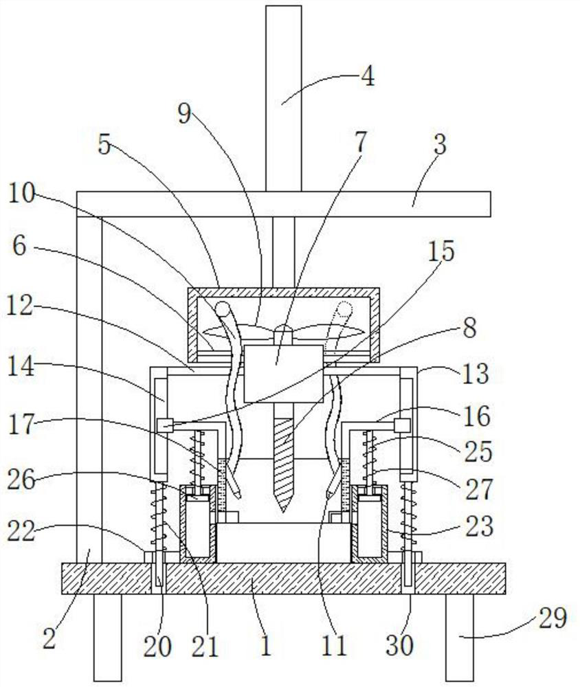 A production and processing device for automobile parts