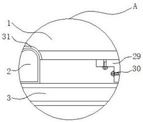 An all-round fixing device for laser welding