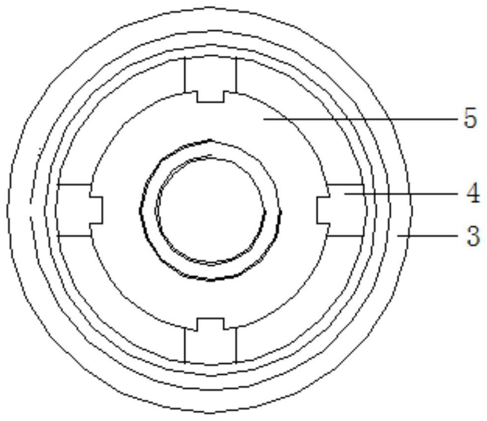 Fire extinguishing bottle with position-adjustable external connector