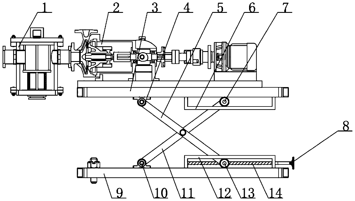 Centrifugal pump with anti-blocking function