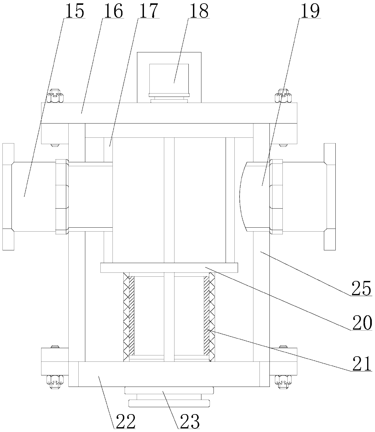 Centrifugal pump with anti-blocking function