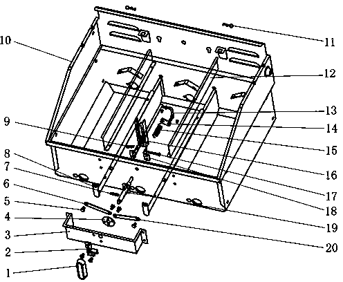 Barbecue stove with lifting barbecuing rod support