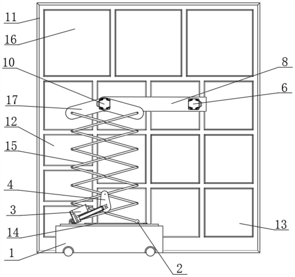 Self-moving elderly-assisting robot that lifts and rotates the extraction bucket and its extraction method