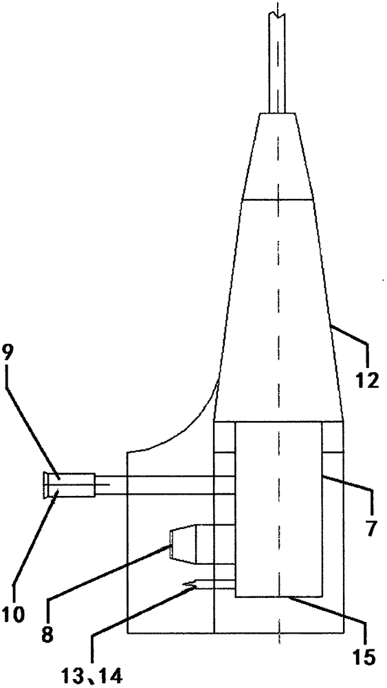 Blood vessel microwave ablation needle with temperature control function and preparation method thereof