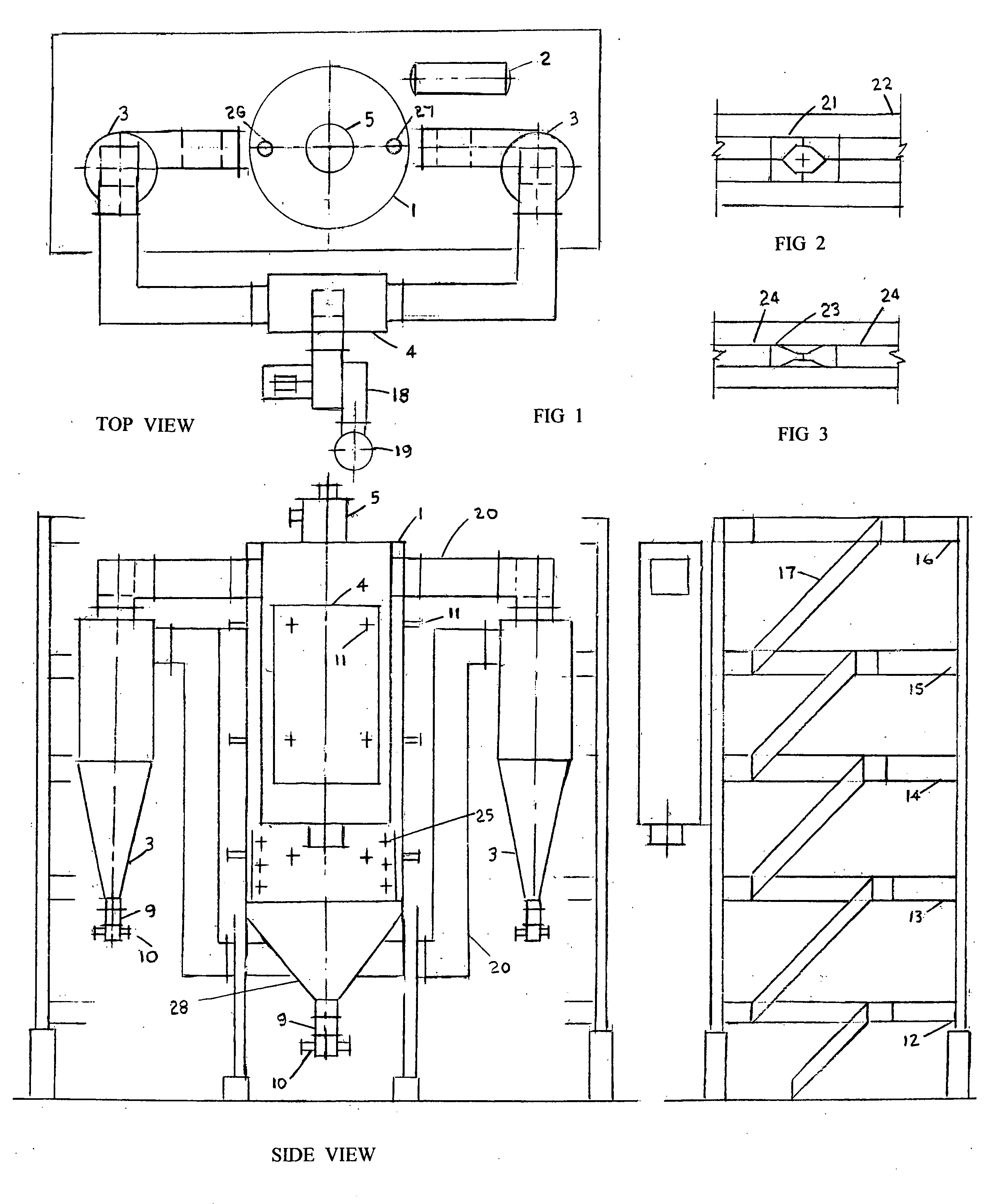 Coal fired process heaters