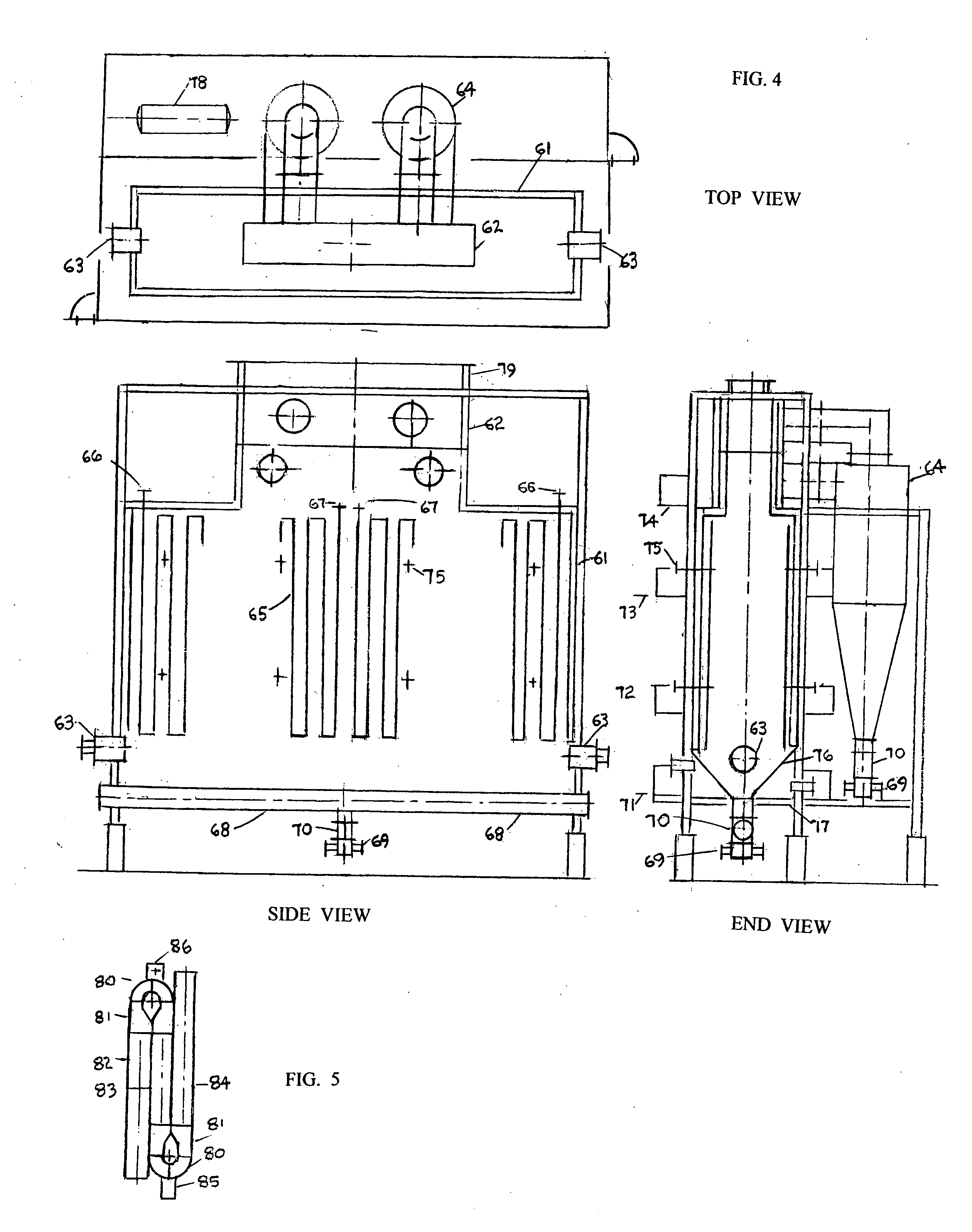 Coal fired process heaters