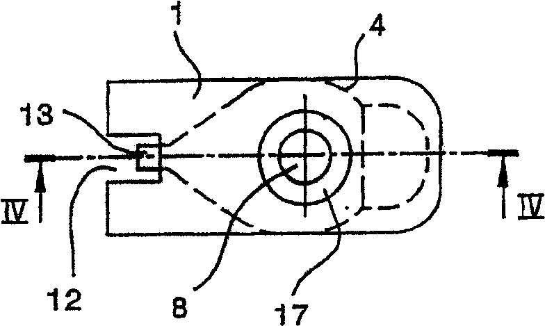 U-shaped clamp