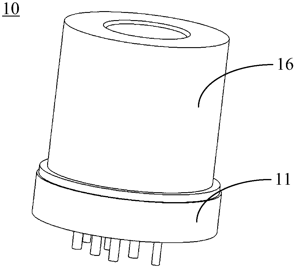 Optical secondary module and optical module