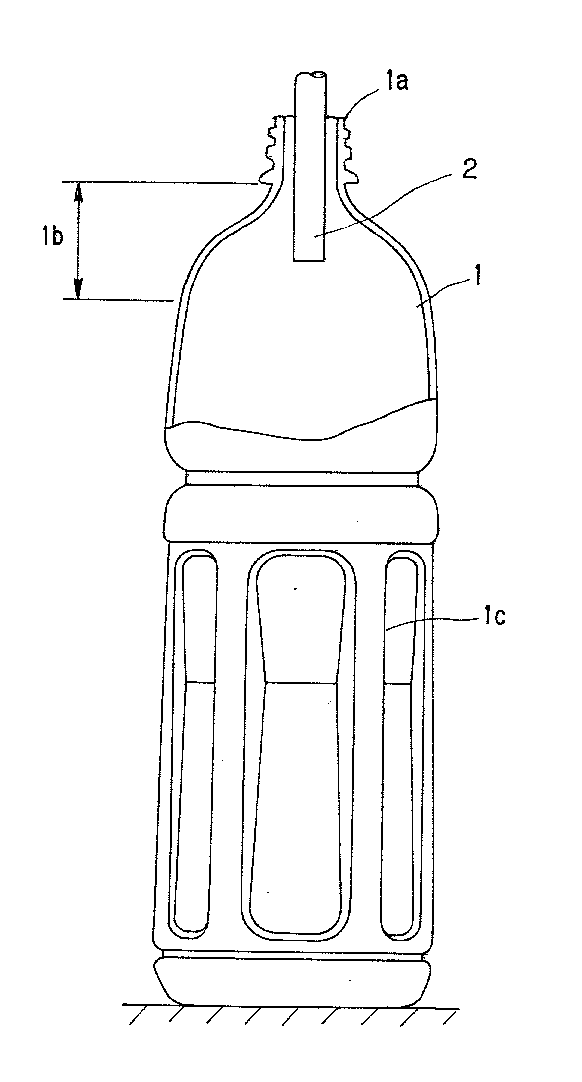 Method of sterilzation for container, apparatus using therefor and heat treatment for container