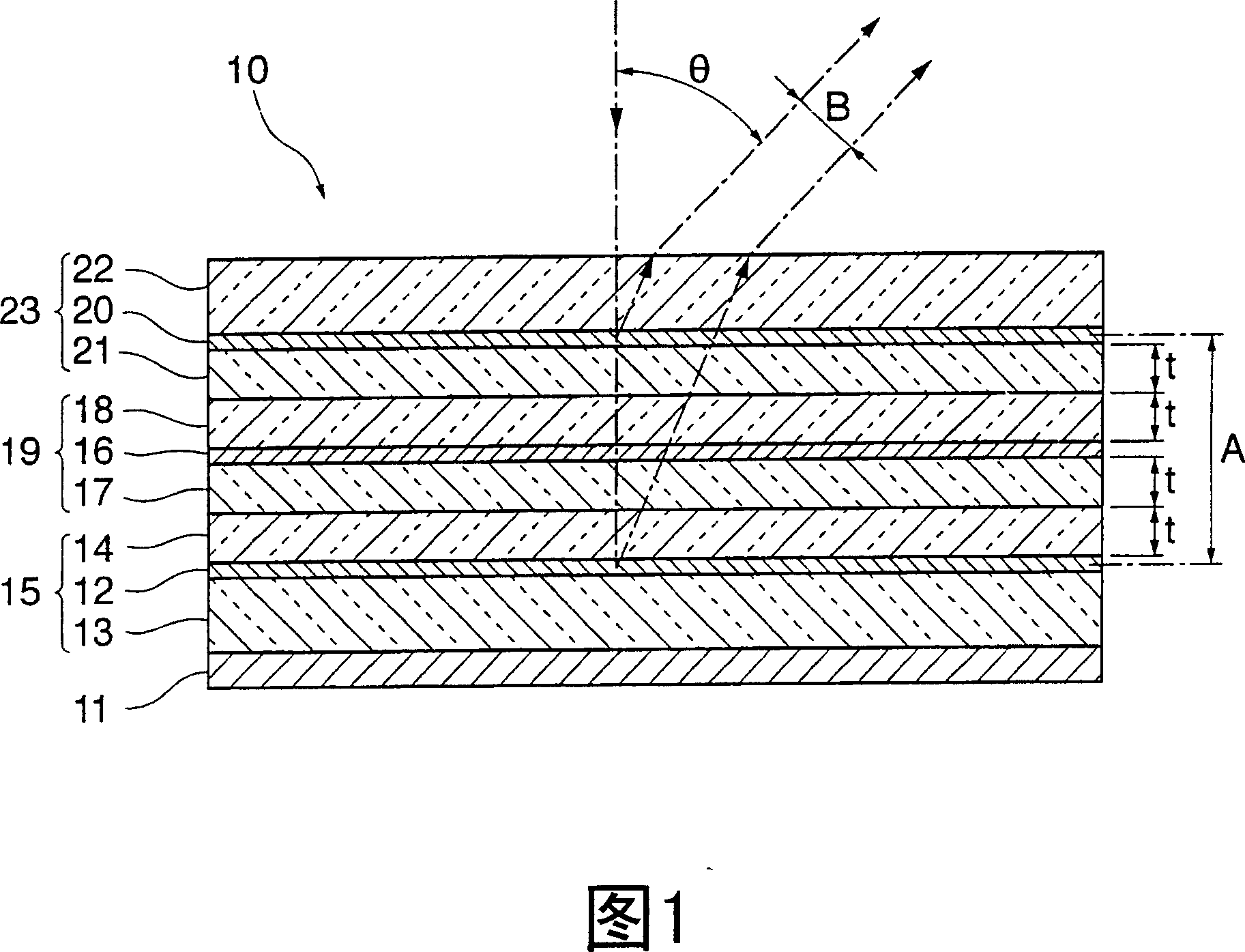 Reflexible color LCD and its manufacturing method