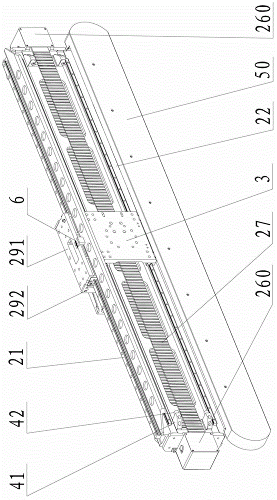 Linear seven-axis transfer robot for stamping