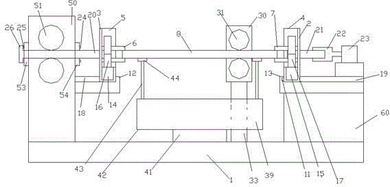 Panel processing method utilizing left limiting sensor, right limiting senor and clamping head limiting sensor