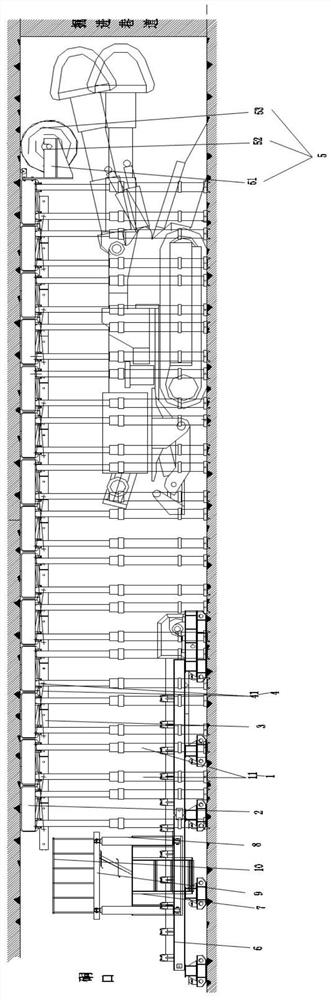 A support device applied to coal mine mining face and driving face operation