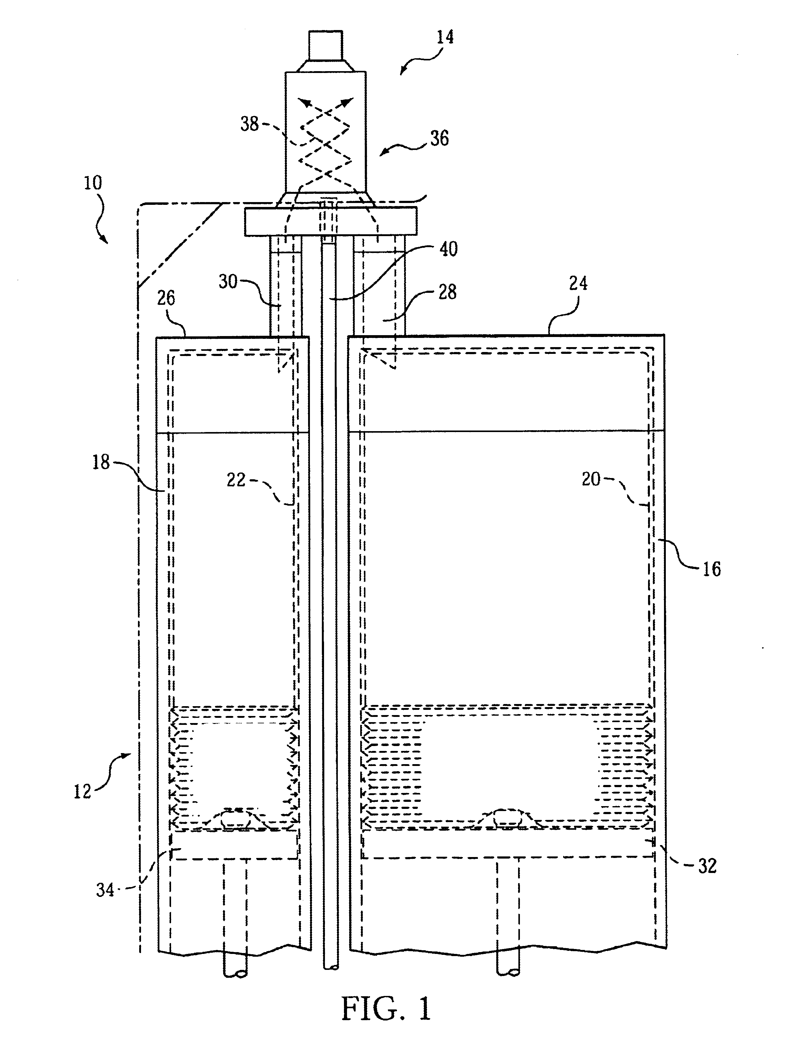 Device for mixing two paste-like compounds, in particular for mixing a dental-molding compound with a catalyzing compound