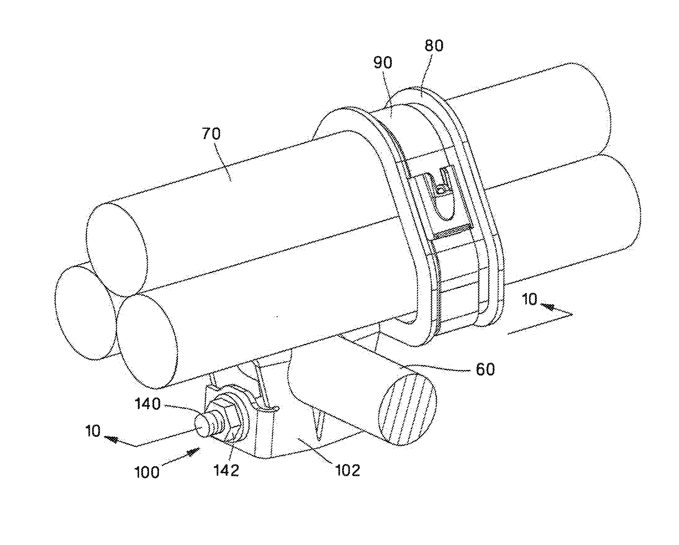 Cradle Clamp Bracket Assembly