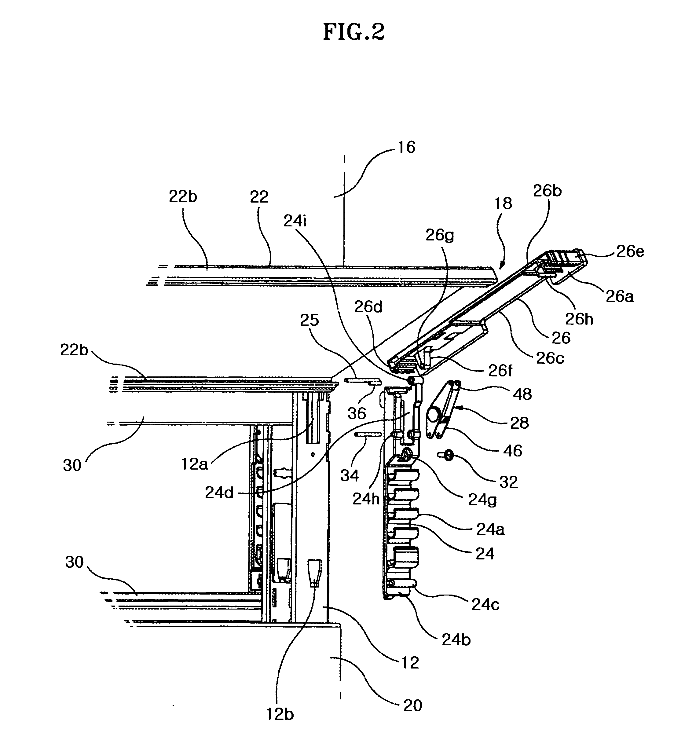 Cubicle equipped with door panels