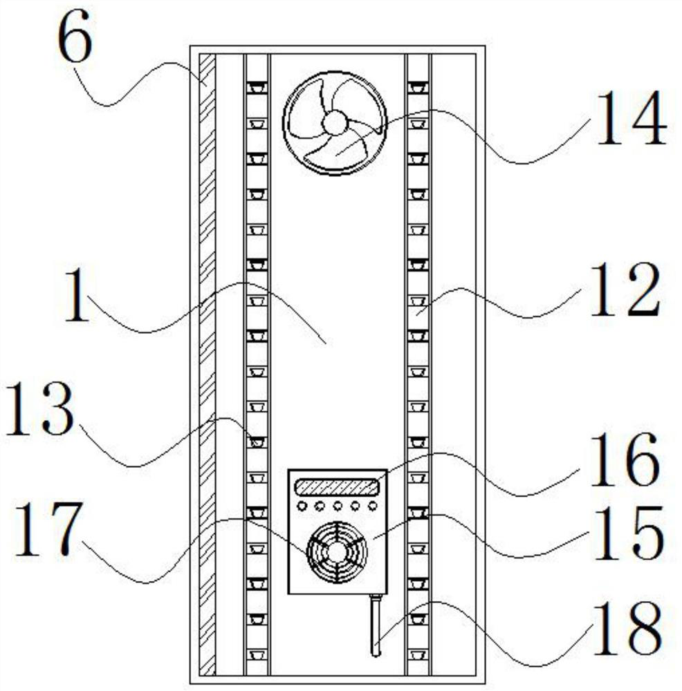 Switch device with layered structure and convenient to assemble