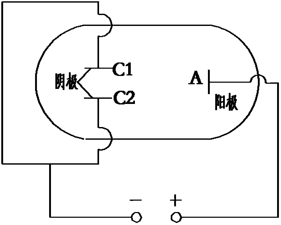 Device for rapidly depositing diamond-like carbon film