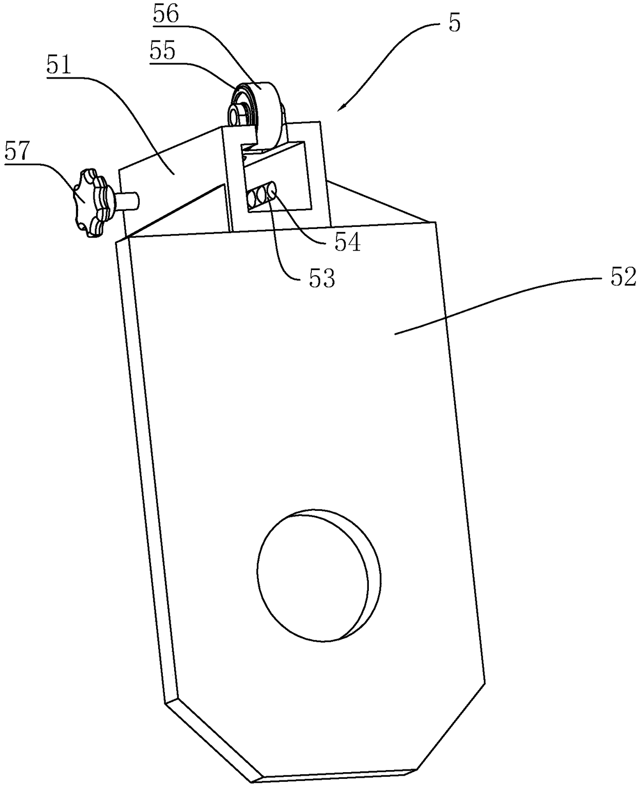 High-efficiency ground sampling device and sampling method