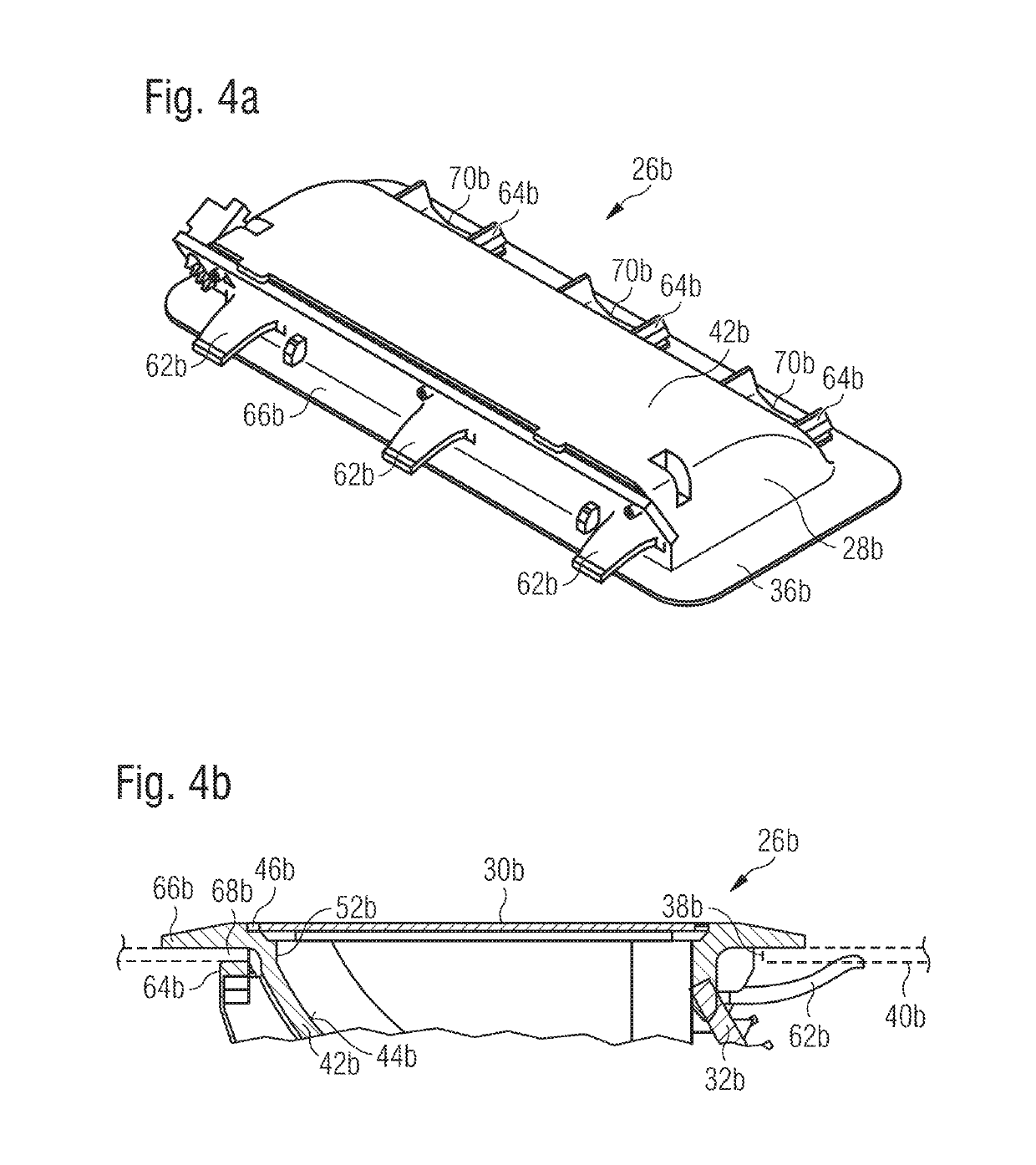 Domestic refrigerator having a wall lighting module