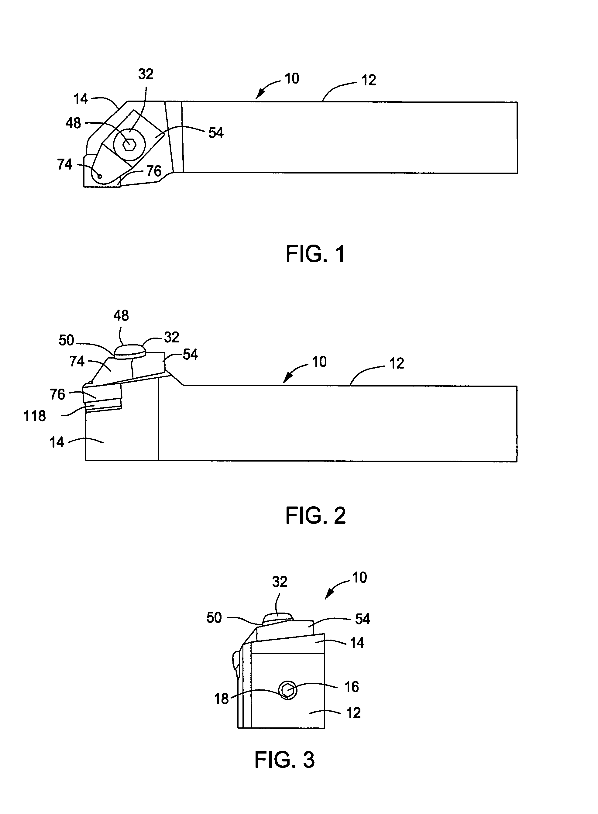 Boring bar having internal coolant supply