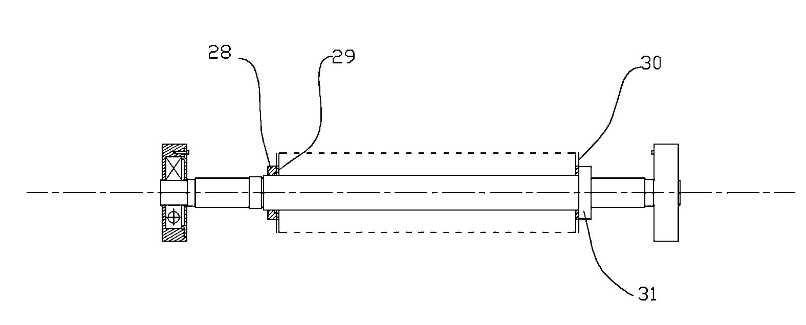 Numerical control particle glass cutting machine