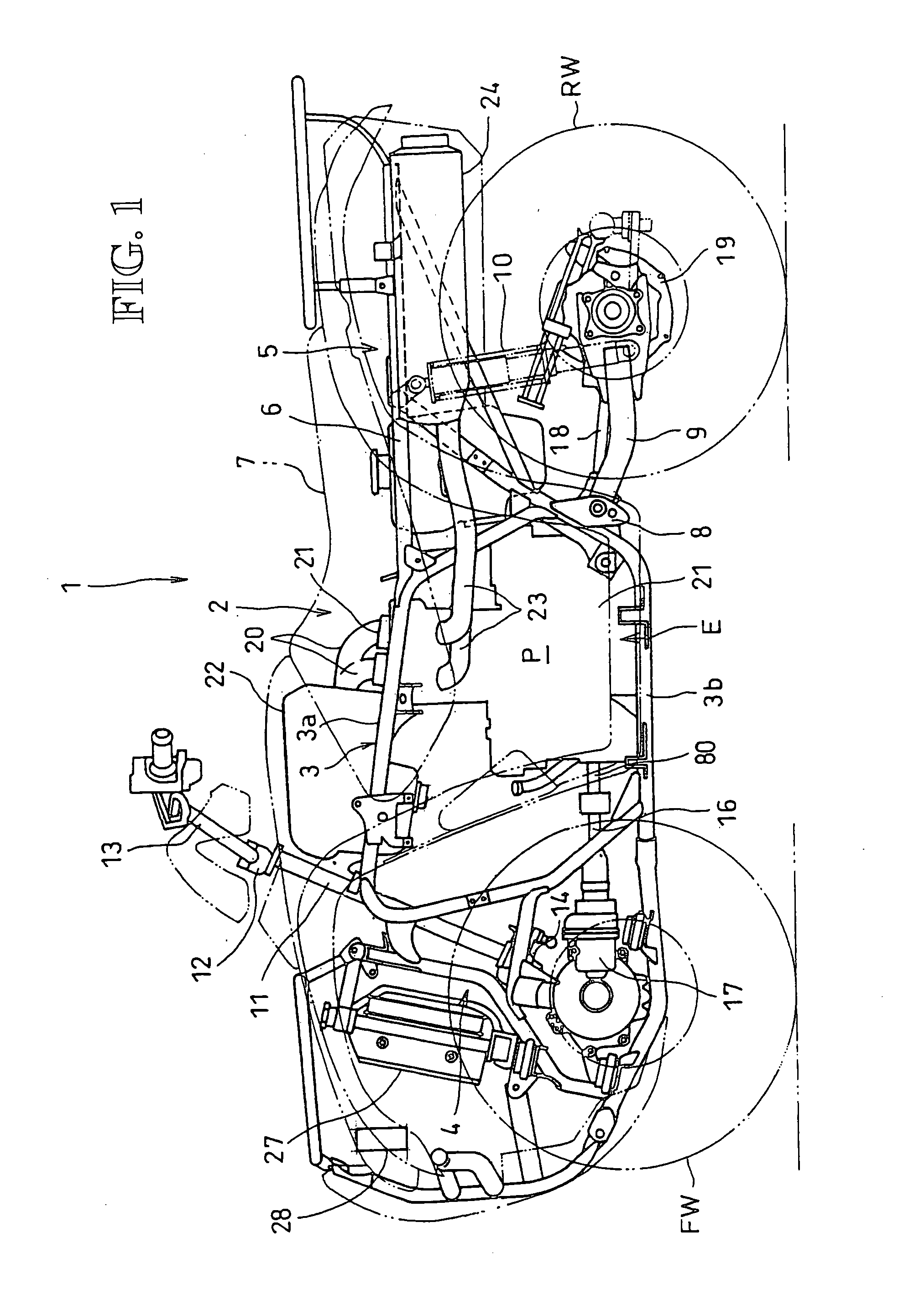 Crankcase structure of internal combustion engine